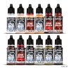 12 farb + figurka Duukhas - Essential Paint Set - VALLEJO 72201