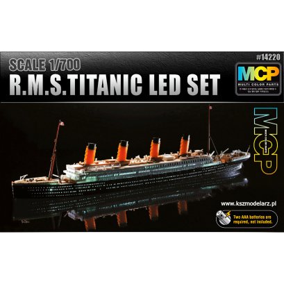 R.M.S. Titanic z oświetleniem led - MCP - Academy 14220
