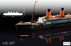 R.M.S. Titanic z oświetleniem led - MCP - Academy 14220