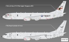 USN P-8A Poseidon - Academy 12635
