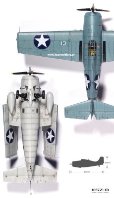 F4F-4 Wildcat Battle of Midway - Academy 12355