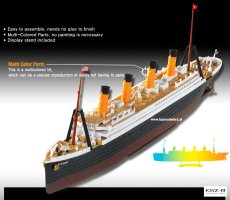 R.M.S. Titanic - MCP - Academy 14217