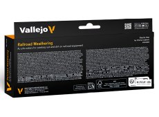 Railroad Weathering - Vallejo 70264 - Zestaw 8 farb Model Color