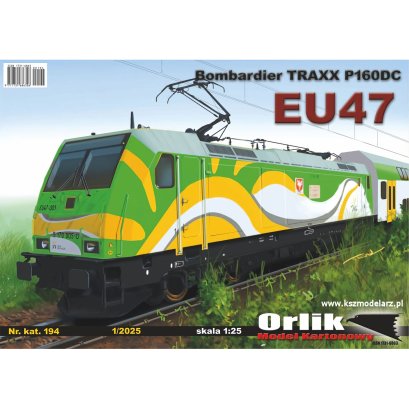 Lokomotywa Bombardier TRAXX P160DC - EU47 - Orlik 194