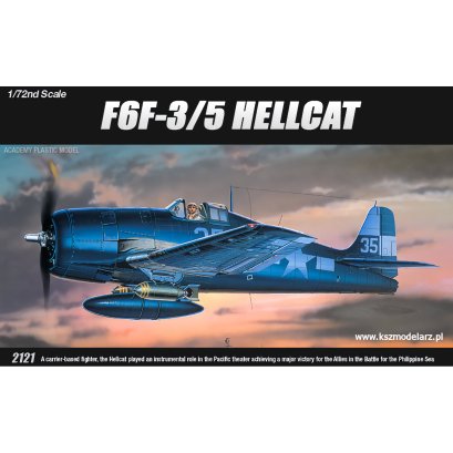 F6F-3/5 Hellcat - samolot myśliwski - Academy 12481