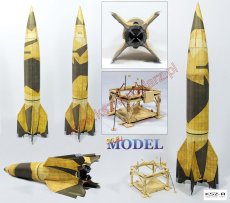 Niemiecka rakieta V-2 - Sklej Model 11