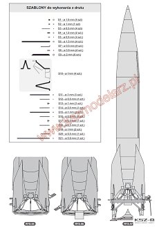 Niemiecka rakieta V-2 - Sklej Model 11