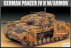 Czołg PzKpfw IV Ausf. H with Armor - Academy 13233