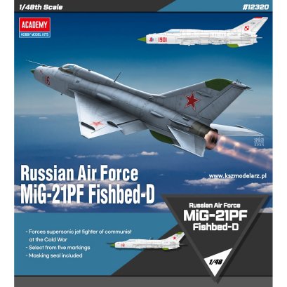 MiG-21PF Fishbed-D  (Polskie Malowanie) - Academy 12320
