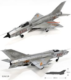 MiG-21PF Fishbed-D  (Polskie Malowanie) - Academy 12320