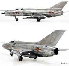 MiG-21PF Fishbed-D  (Polskie Malowanie) - Academy 12320