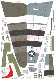 P-38J-10 Lightning - samolot myśliwski - WAK 247