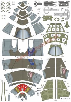 P-38J-10 Lightning - samolot myśliwski - WAK 247