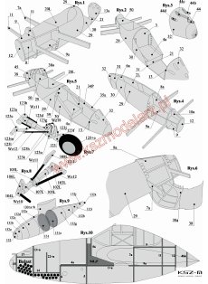 P-38J-10 Lightning - samolot myśliwski - WAK 247
