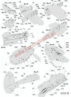 P-38J-10 Lightning - samolot myśliwski - WAK 247