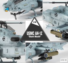 USMC AH-1Z Shark Mouth - Academy 12127