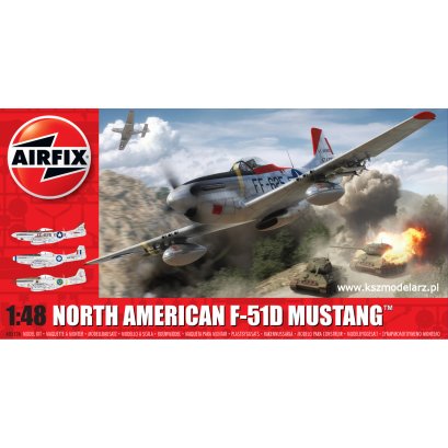 North American F51D Mustang - Airfix A05136