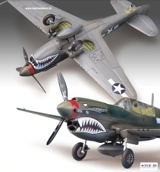 P-40 M/N Warhawk - Academy 12465