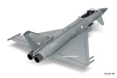 Eurofighter Typhoon FGR.4 + farby + pędzelek + klej - Airfix A55016
