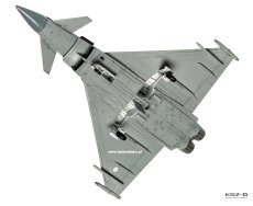 Eurofighter Typhoon FGR.4 + farby + pędzelek + klej - Airfix A55016