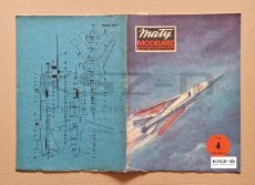 Naddźwiękowy samolot myśliwski MIG - Mały Modelarz 4/78