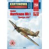 Hawker Hurricane Mk.I - Kartonowa Kolekcja 204