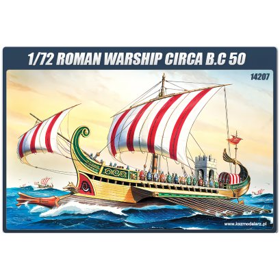 Roman Warship B.C. 50 - Academy 14207