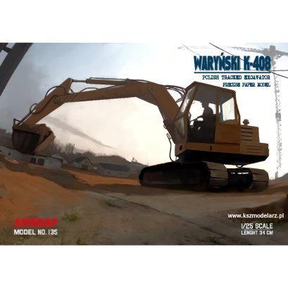 Koparka Waryński K-408 - Angraf 135