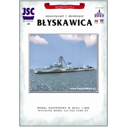 Polski niszczyciel BŁYSKAWICA - JSC-018