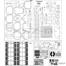 CH-47 Chinook - szkielet...