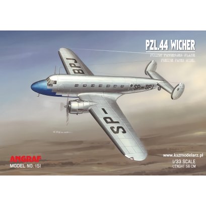 PZL.44 Wicher - samolot pasażerski - Angraf 151