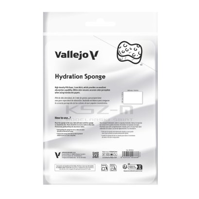 Hydration Sponge (gąbka do mokrej palety - 2 szt.) - VALLEJO B90002