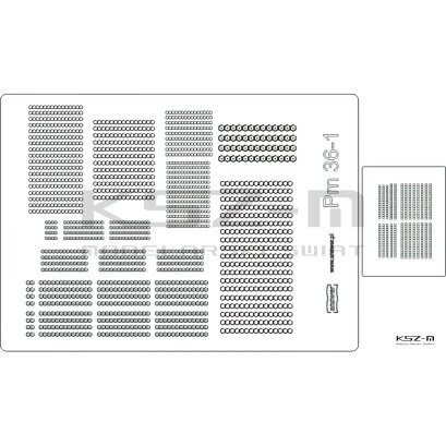 Parowóz Pm36-2 Piękna Helena - zestaw śrub i nakrętek - Angraf