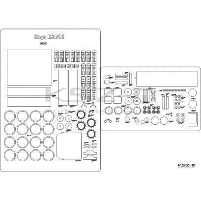 Steyr RSO/01 - szkielet, detale wycinane laserowo - Answer 5/18