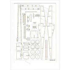Szkielet do wodnosamolot PZL-12 (PZL-H) -  Orlik 133