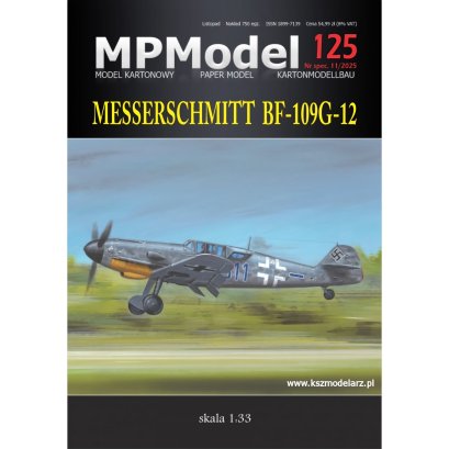 Messerschmitt Bf-109 G12 - MPModel 125