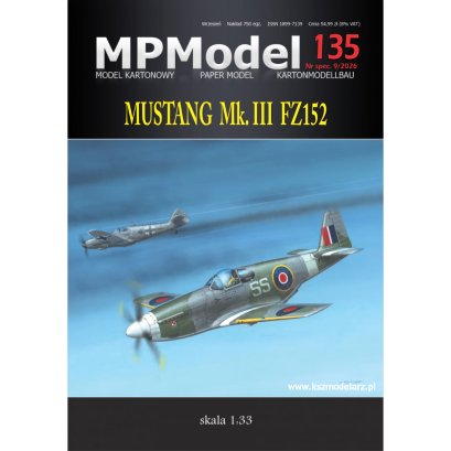Mustang Mk.III (pilot Stanisław Skalski) - MPModel 135