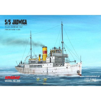 S/S Jadwiga - polski statek pasażerski - Angraf 299