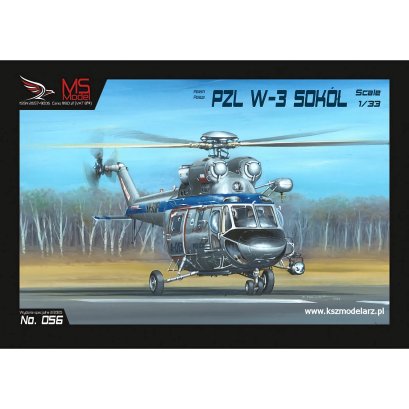 PZL W-3 Sokół Policja - śmigłowiec wielozadaniowy - MS Model 056