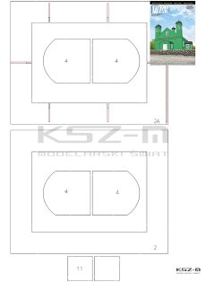 Meczet w Kruszynianach – szkielet wycinany laserowo – WAK 251