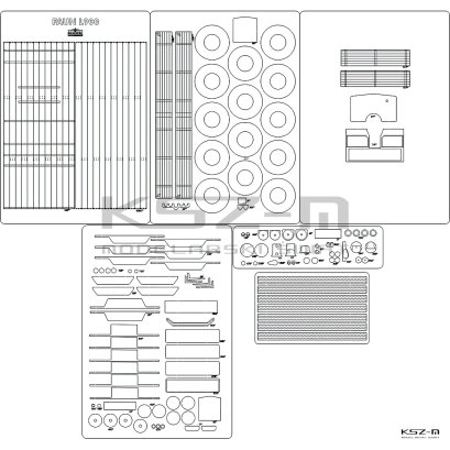 Ciężarówka FAUN L900 - szkielet, detale - Angraf 141