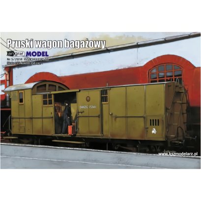 Pruski wagon bagażowy - Angraf 8/14