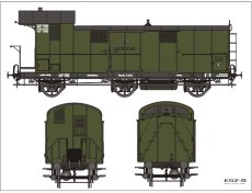 Pruski wagon bagażowy - Angraf 8/14