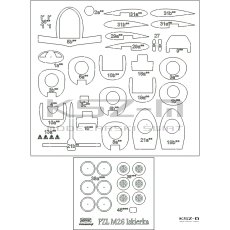 PZL M26 Iskierka - szkielet...