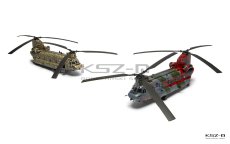 Boeing Chinook HC.1 (Late) - śmigłowiec amerykański - Airfix A06024