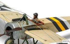 Fokker E.II Eindecker - samolot myśliwski - Airfix A01086