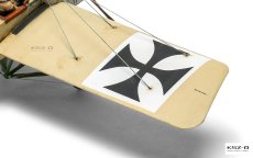 Fokker E.II Eindecker - samolot myśliwski - Airfix A01086