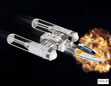Y-wing Fighter + farby, klej i pędzelek - REVELL 05658