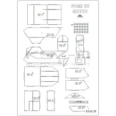 Ford 3 TON M1918 - szkielet...