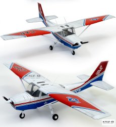 Cessna 172 Skyhawk Civil Air Patrol - 1:48 - Academy 12367
